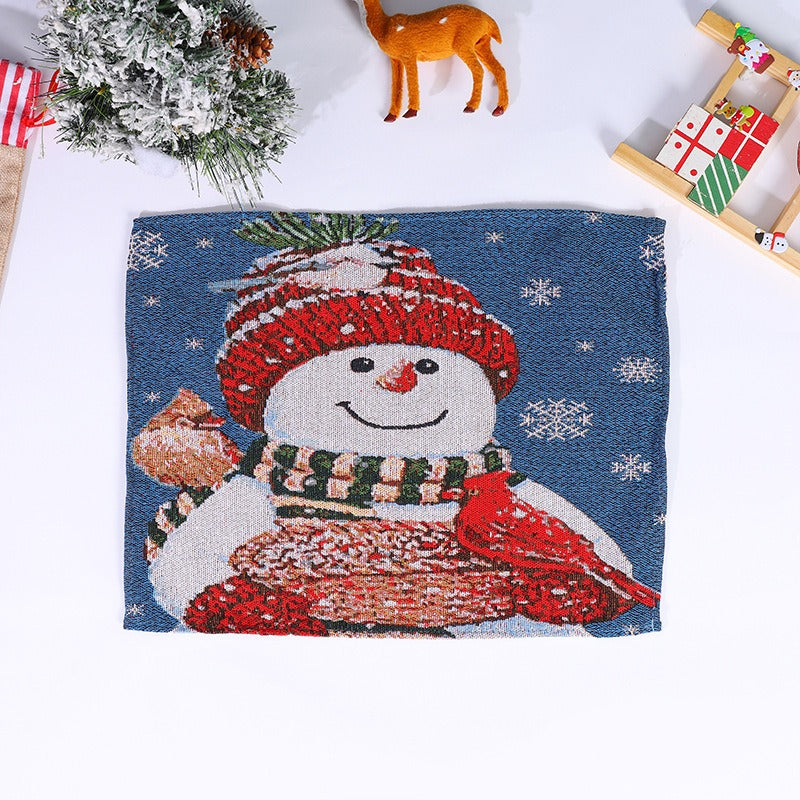 Woven Christmas Placemat for Cheerful Holiday Tables
