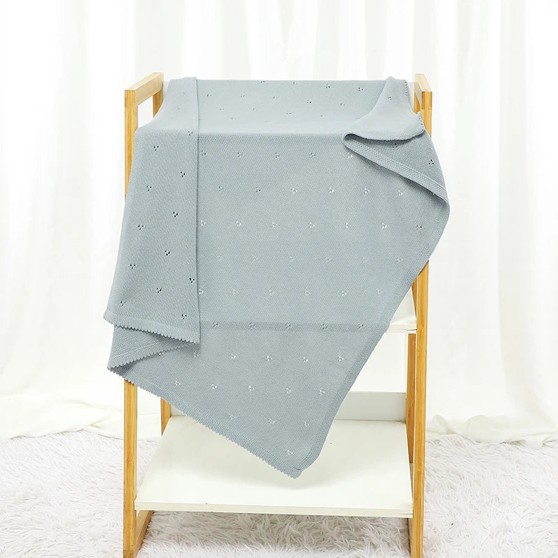 Knitted Baby Duvet Cover | Gender-Neutral Nursery Layer