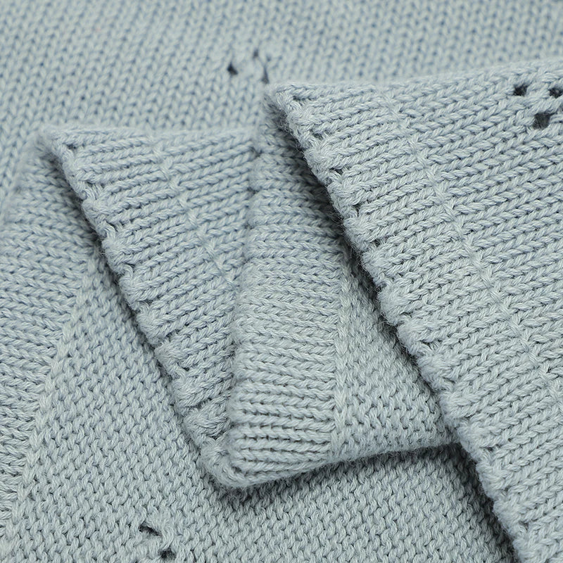 Knitted Baby Duvet Cover | Gender-Neutral Nursery Layer