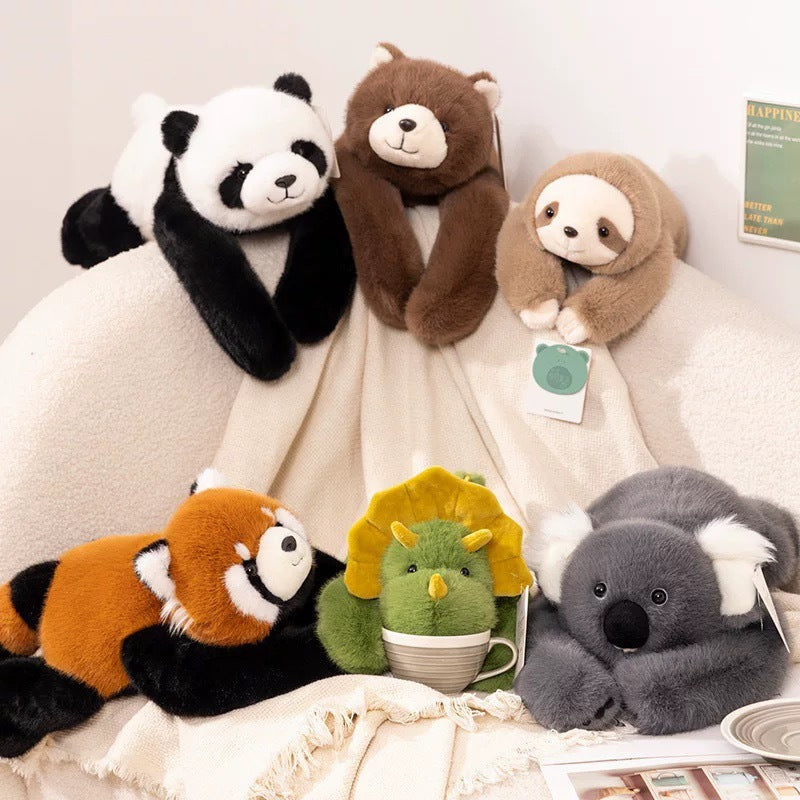 Koala Raccoon Plush Toy for Cozy Cuddles and Décor