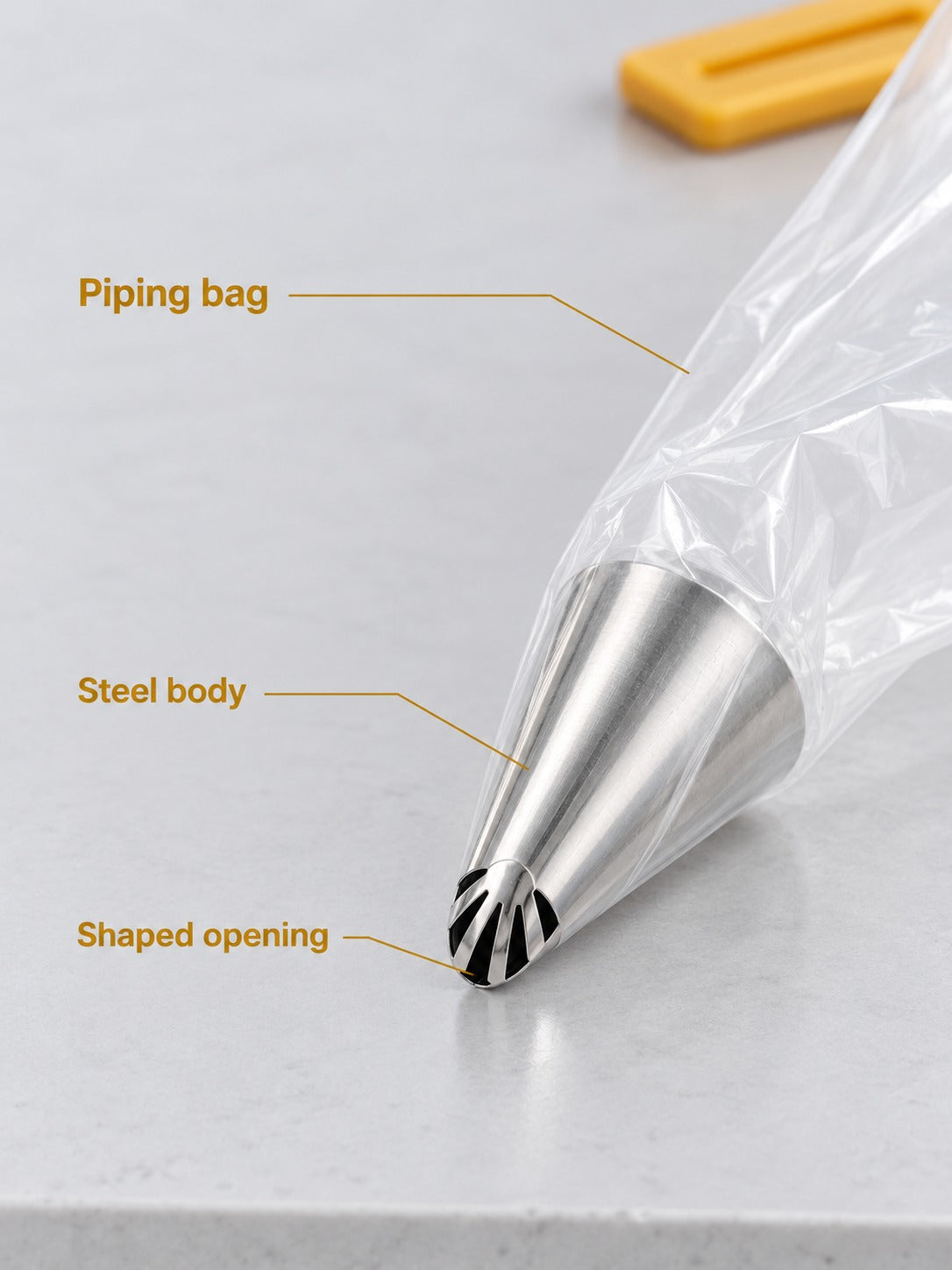 Korean Piping Tips Set: 7 Stainless Steel Nozzles