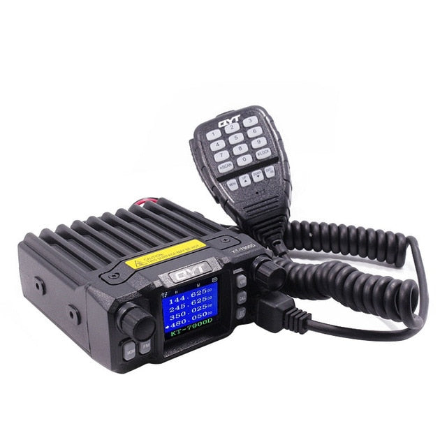 KT-7900D Quad Band Mobile Radio: 4 Bands, Dual Standby