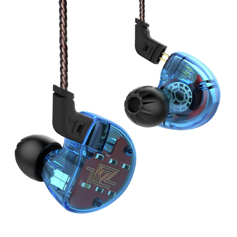 KZ ZS10 Hybrid In-Ear Headphones, Punchy HiFi Bass