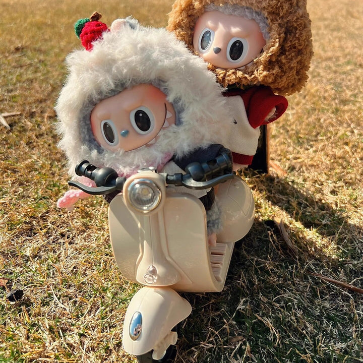 LABUBU Scooter Vinyl Doll Collectible Display Charm