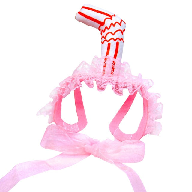 Lace Dog Birthday Hat With Ear Holes | Party Photos