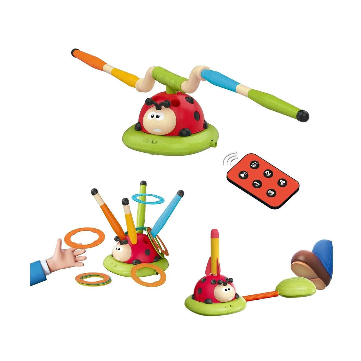 Ladybug Exercise Toy for Kids’ Balance and Coordination