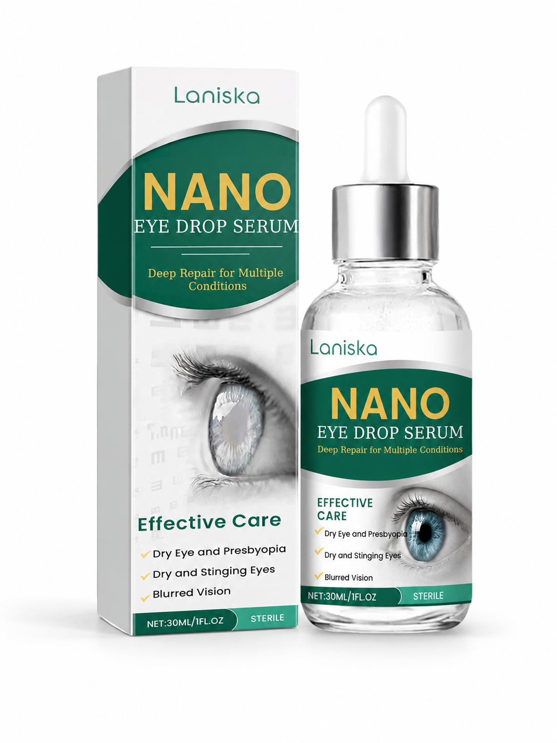 Soothing Eye Drops Serum — Dry Eye, Blur & Presbyopia Relief