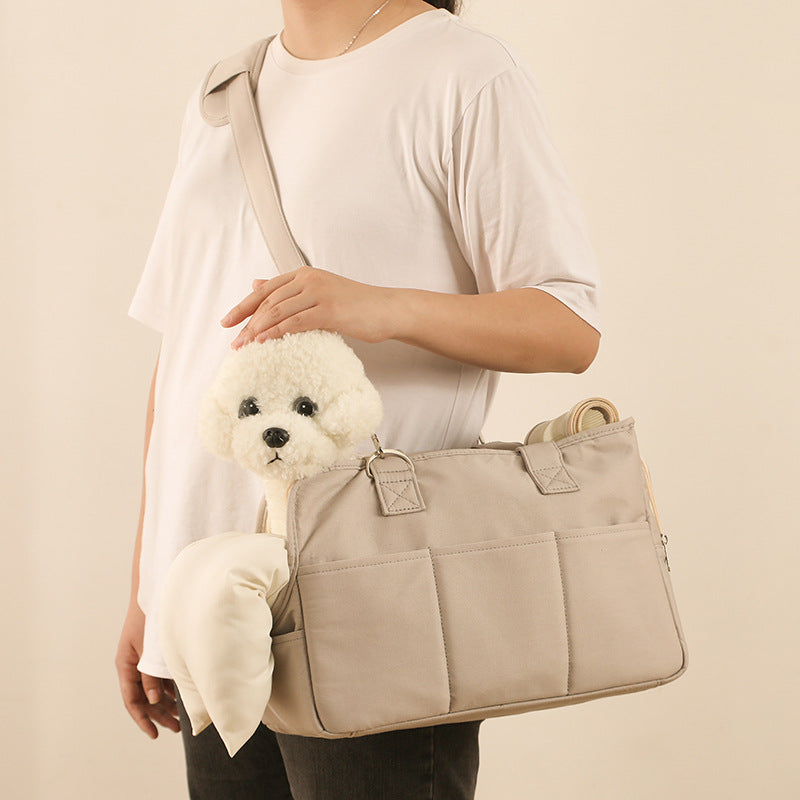 Large Capacity Cat Carrier Bag for Comfortable Travel