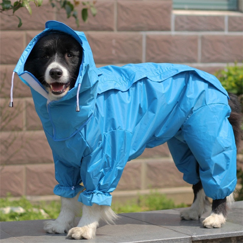 Dog Raincoat: Full-Body Waterproof Rain Protection
