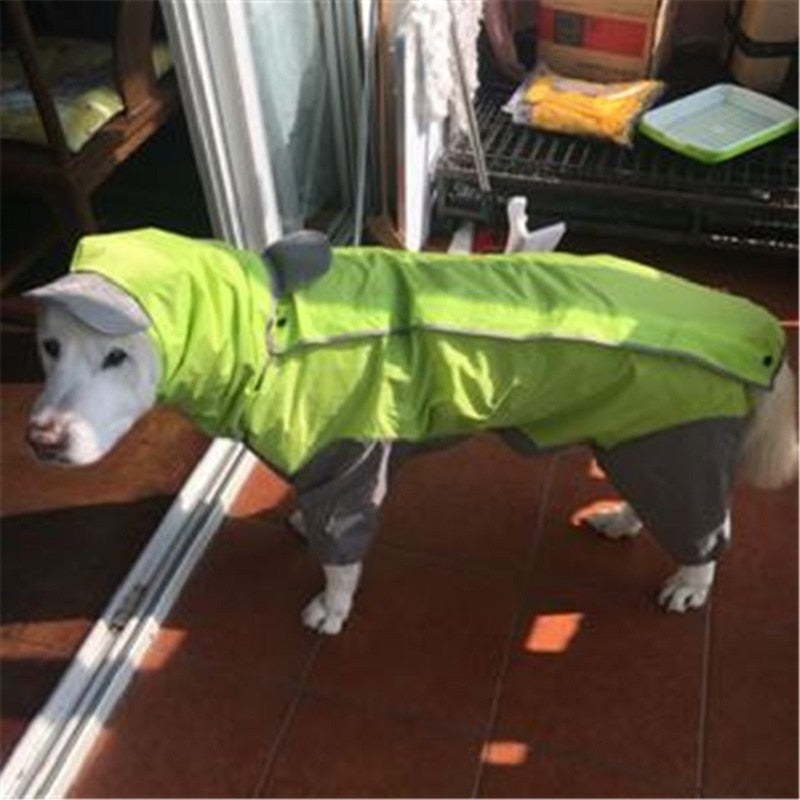 Dog Raincoat: Full-Body Waterproof Rain Protection