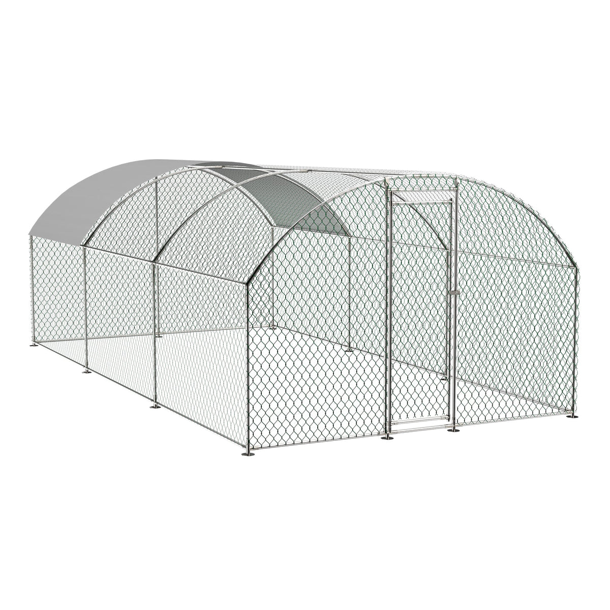 Walk-In Dome Chicken Coop With UV-Resistant Cover