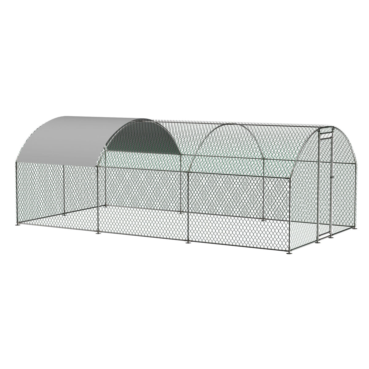 Walk-In Dome Chicken Coop With UV-Resistant Cover