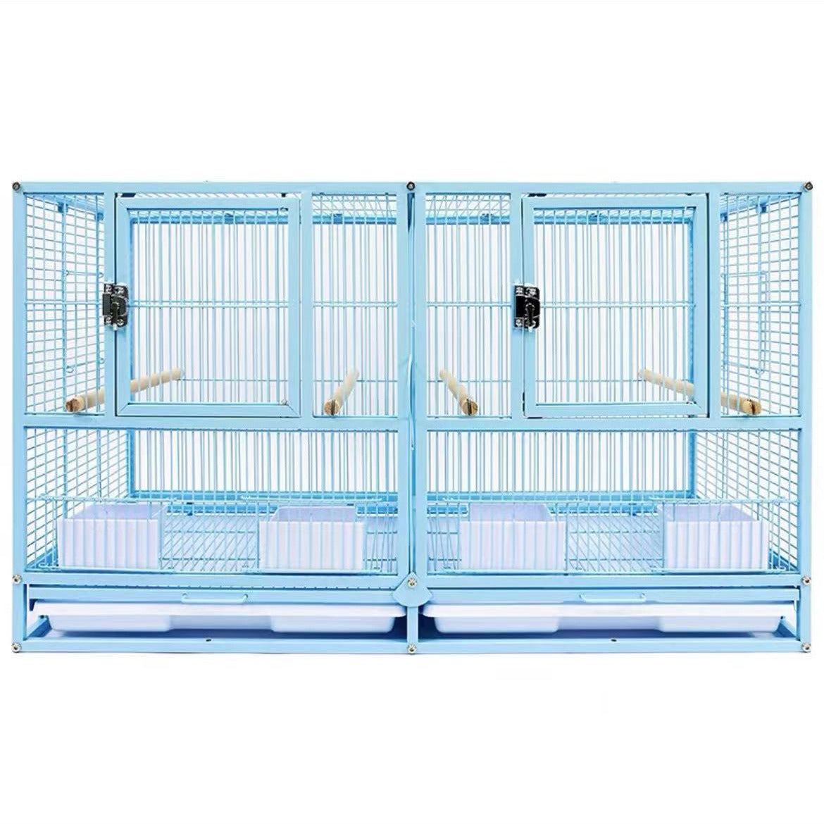 Large Bird Breeding Cage for Organized Multi-Bird Housing