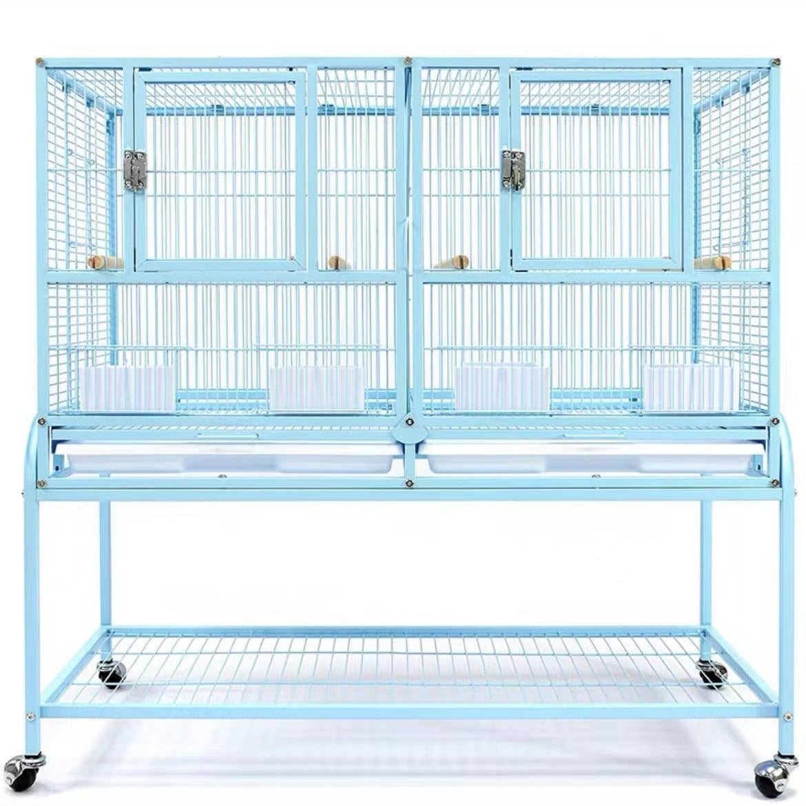 Large Bird Breeding Cage for Organized Multi-Bird Housing