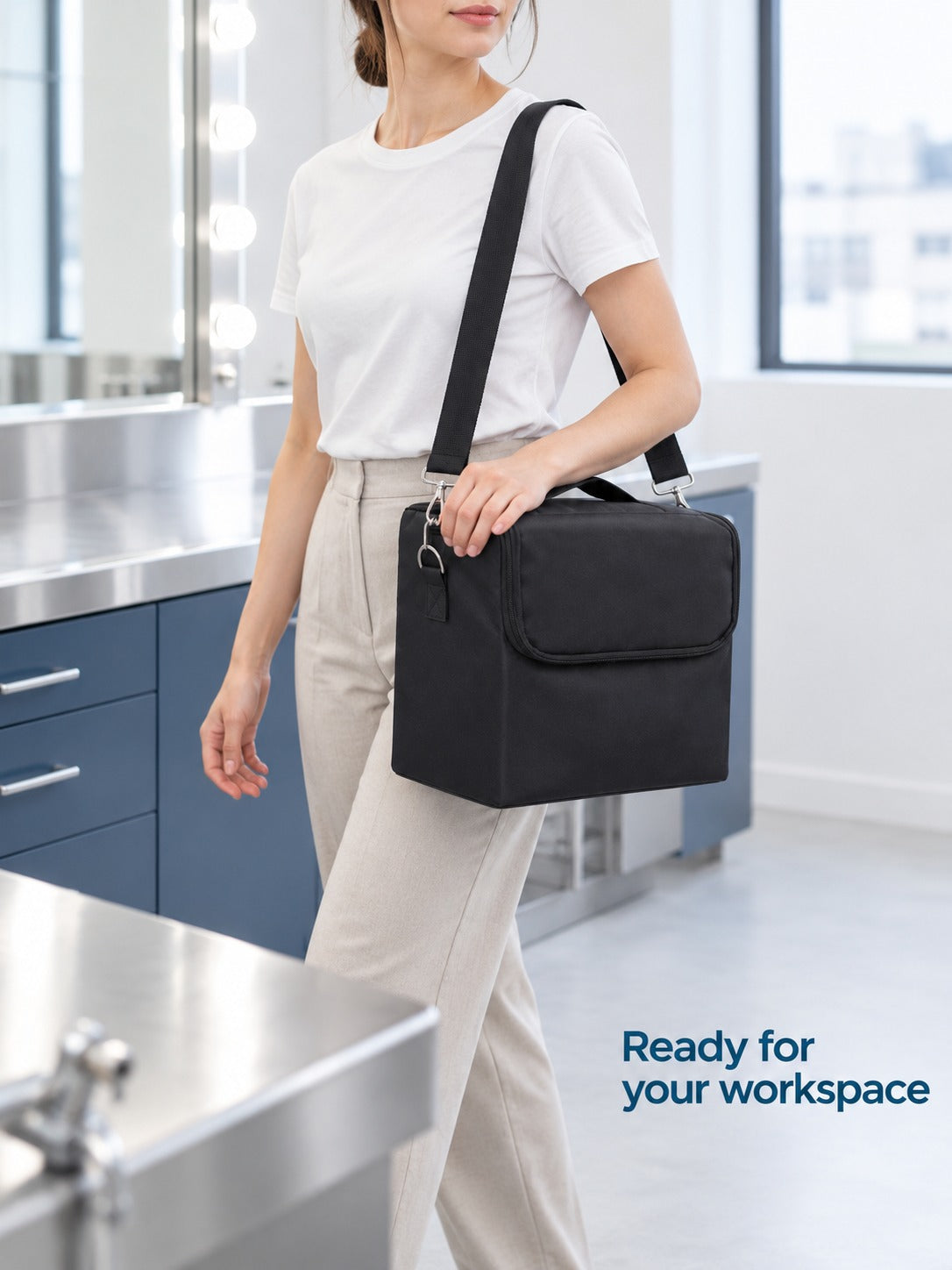 Large Makeup Organizer Case with Trays for Pros