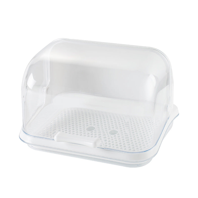 Baby Bottle Drying Rack with Dust-Proof Clear Cover
