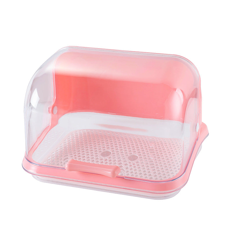 Baby Bottle Drying Rack with Dust-Proof Clear Cover