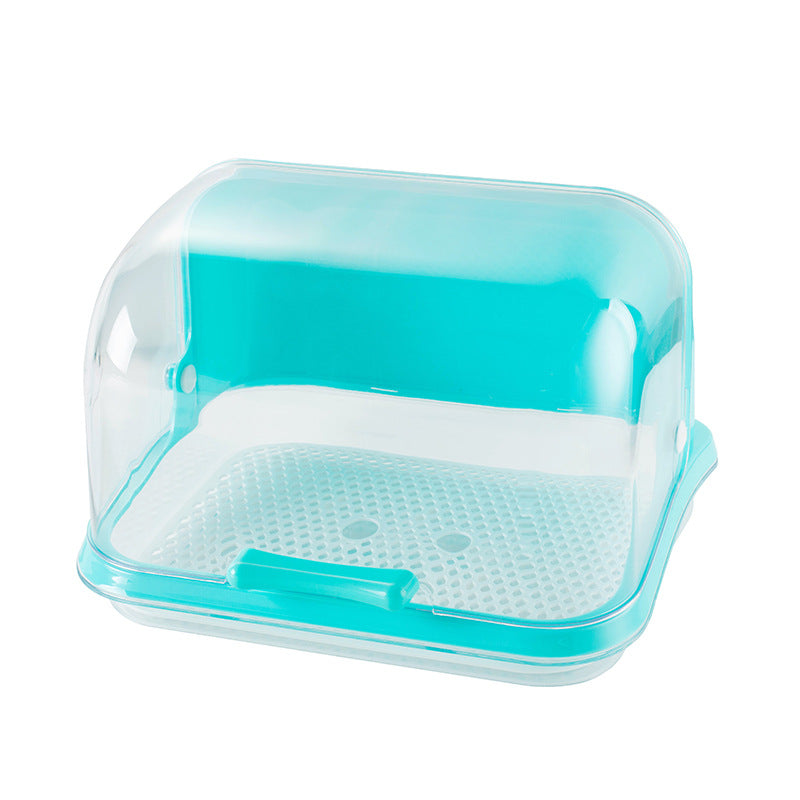 Baby Bottle Drying Rack with Dust-Proof Clear Cover