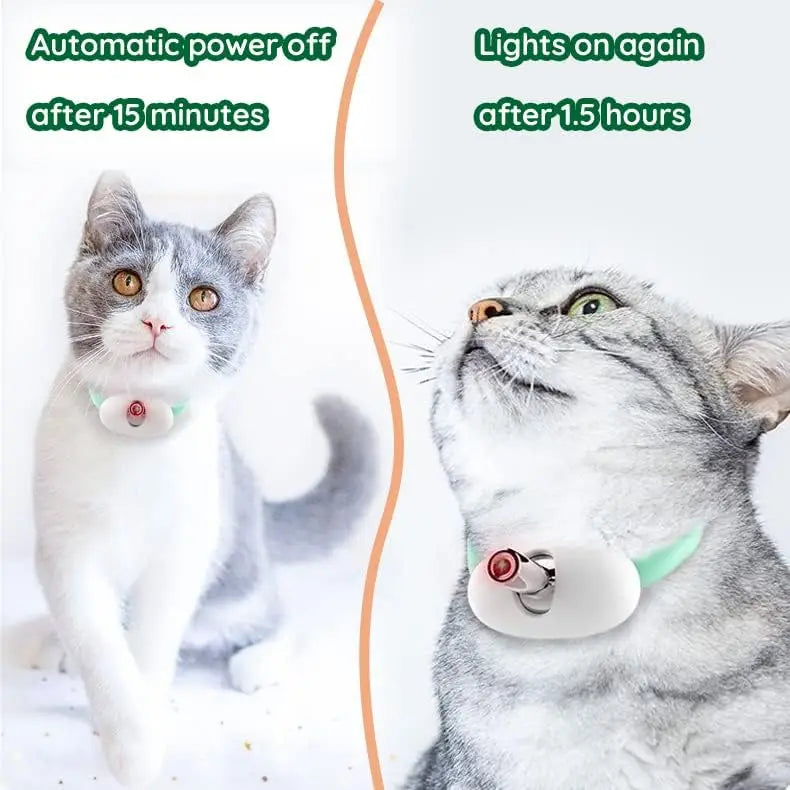 Laser Pointer Cat Collar - Hands-Free Automatic Play Toy