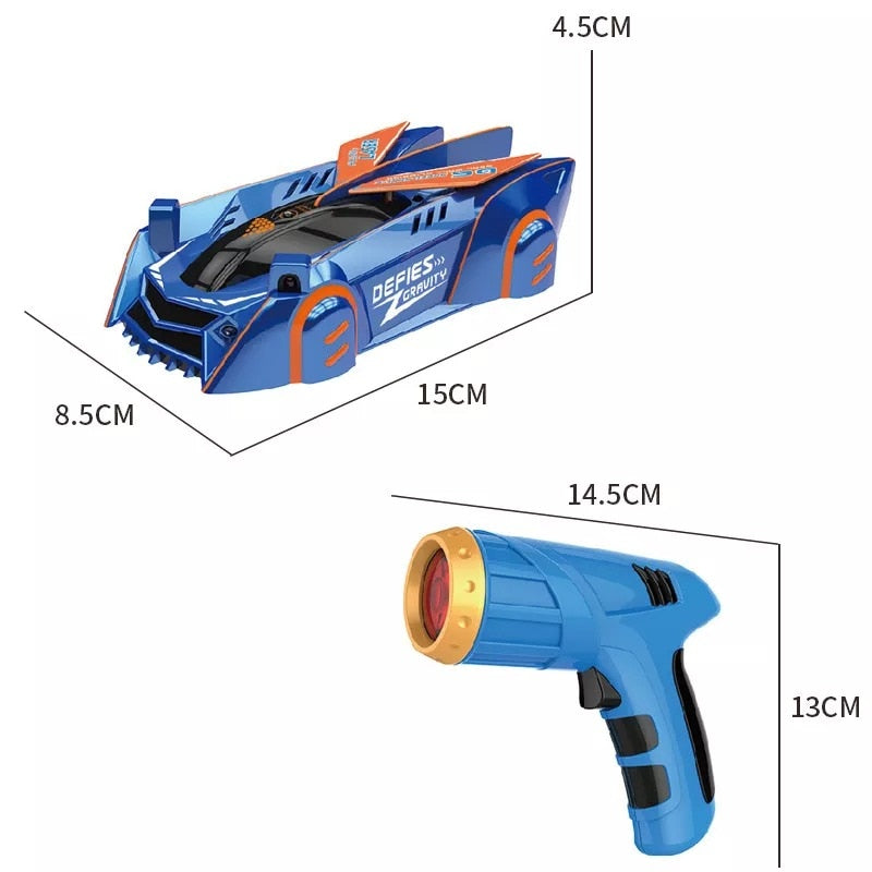 Laser Wall Climbing RC Car: Indoor Stunt Racing Fun