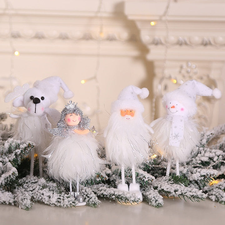 Christmas Character Dolls for Cozy Holiday Table Decor