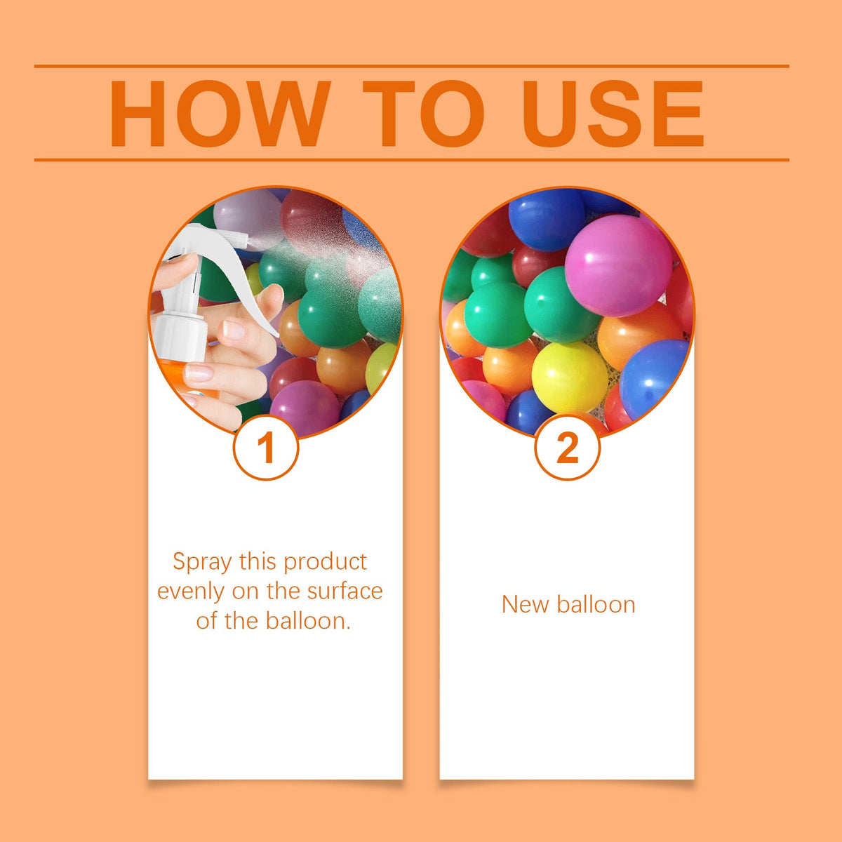 Latex Balloon Shine Spray for a Lasting Gloss Finish