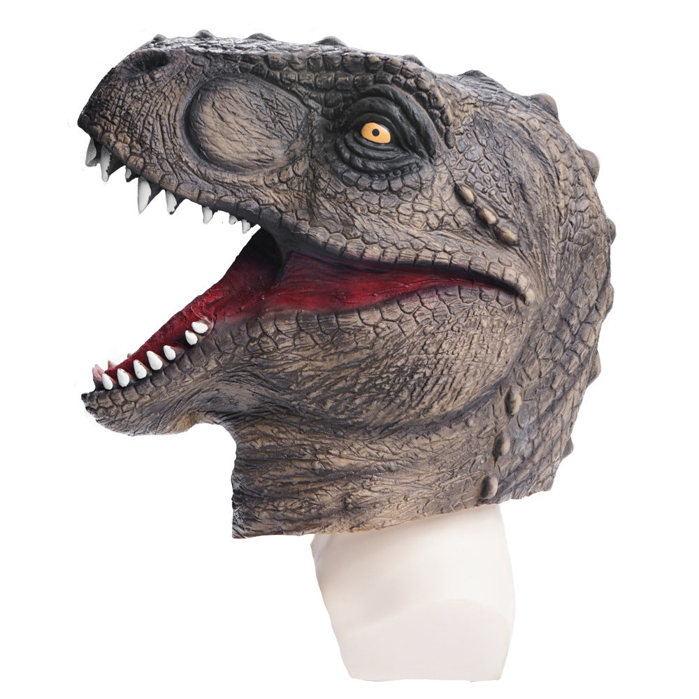 T. Rex Dinosaur Mask – Realistic Full-Head Costume