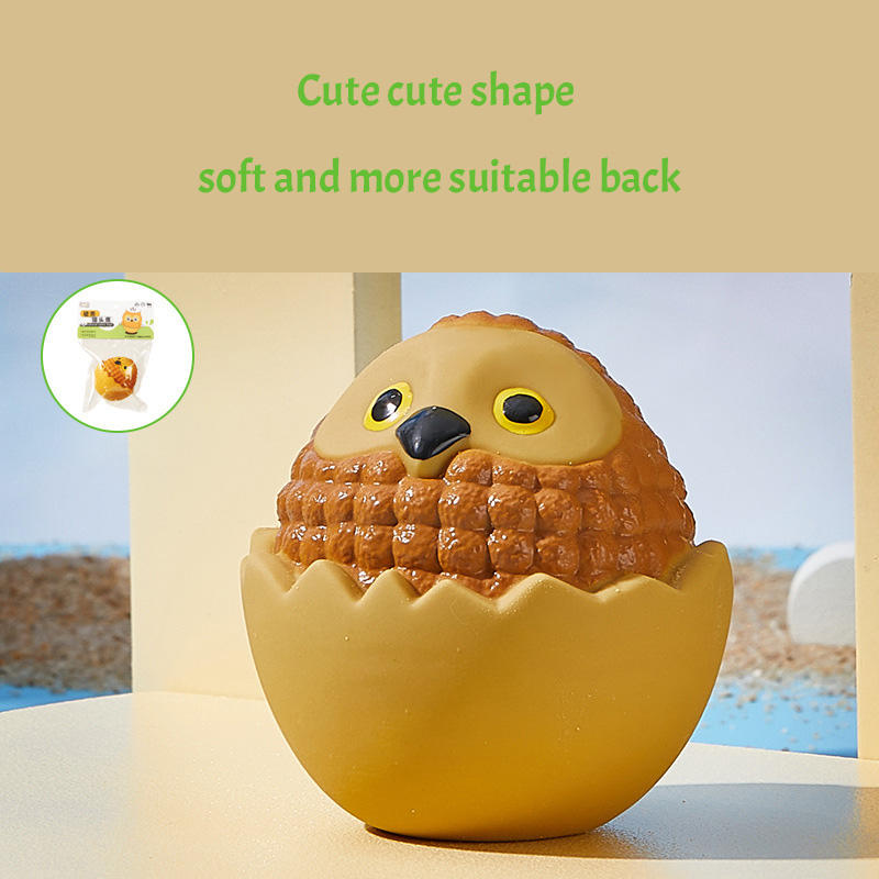 Latex Owl Dog Toy for Interactive Chew & Puzzle Play