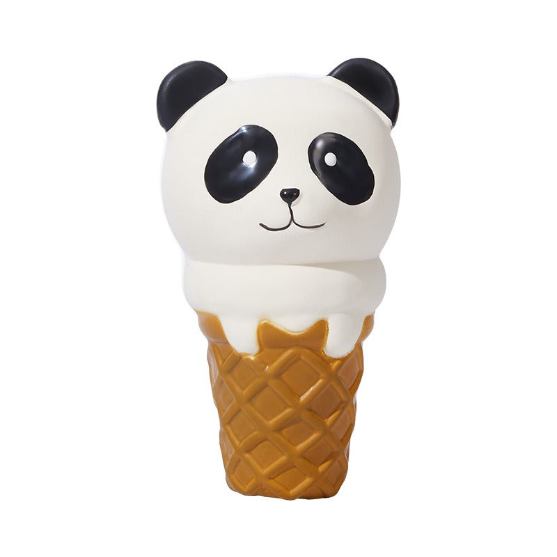 Panda Cone Dog Toy for Boredom & Chew-Time Relief