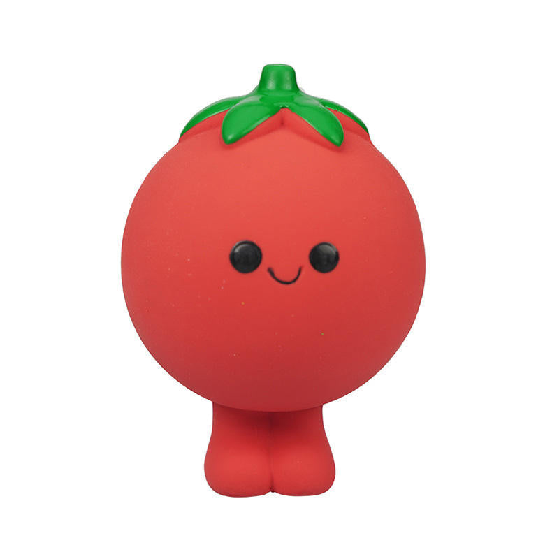Latex Vegetable Dog Toy for Soft Squeaky Playtime