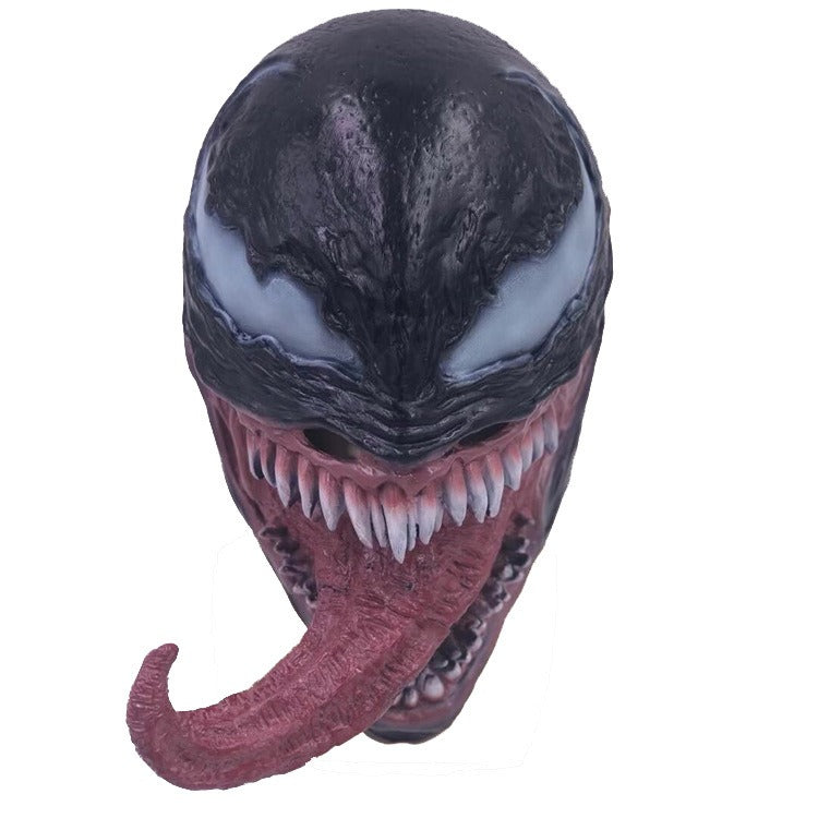 Venom Latex Cosplay Mask With Full-Head Character Look