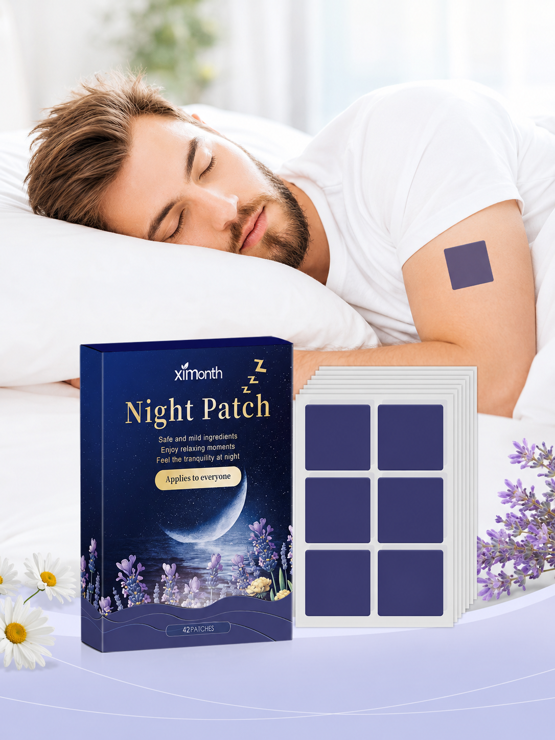 Lavender Sleep Patches — Fall Asleep Faster with Aromatherapy