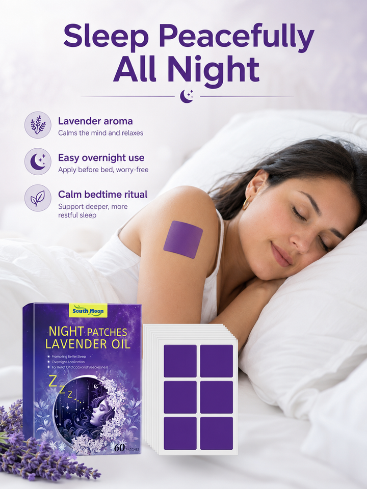 Lavender Scented Sleep Patches — Gentle Aromatherapy