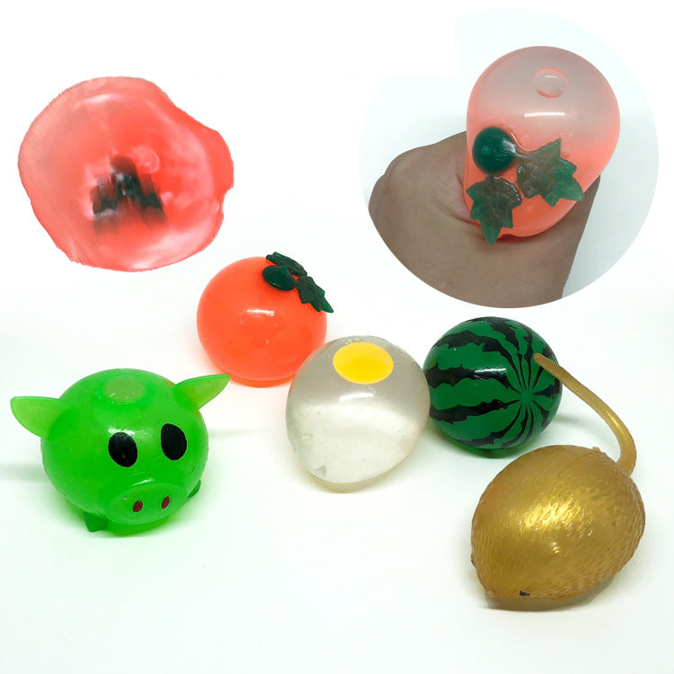 Tomato Squeeze Fidget Toy for Instant Stress Relief