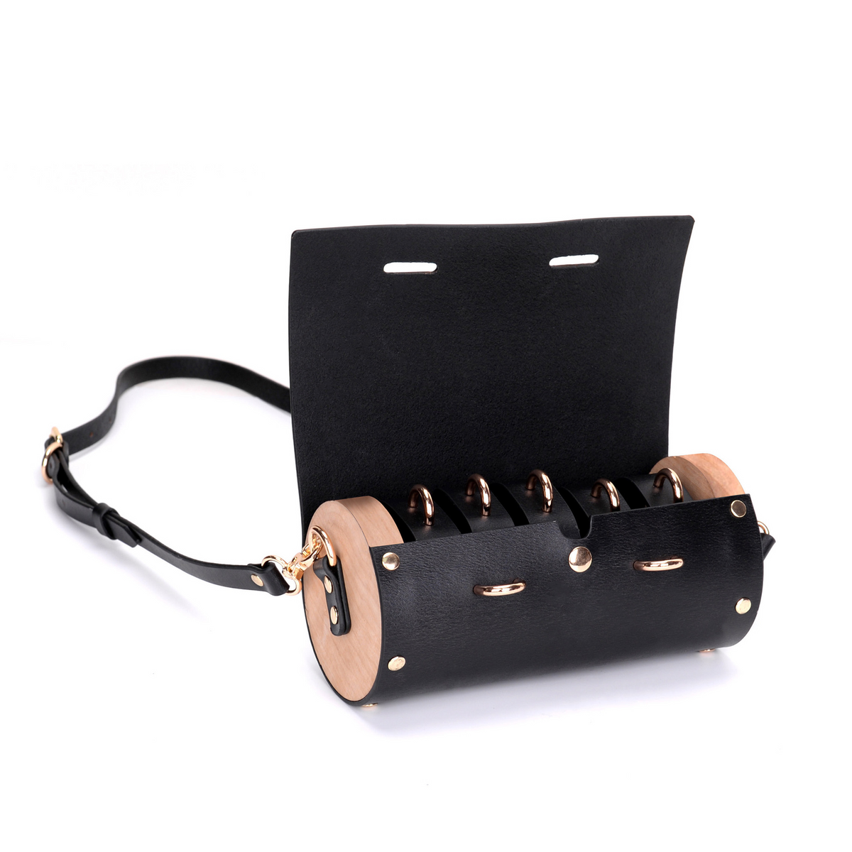 Leather Restraint Set for Couples With Adjustable Cuffs