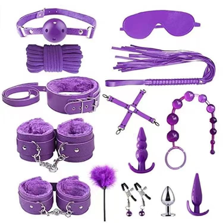 14-Piece Bondage Set for Couples | Sensory Play Kit