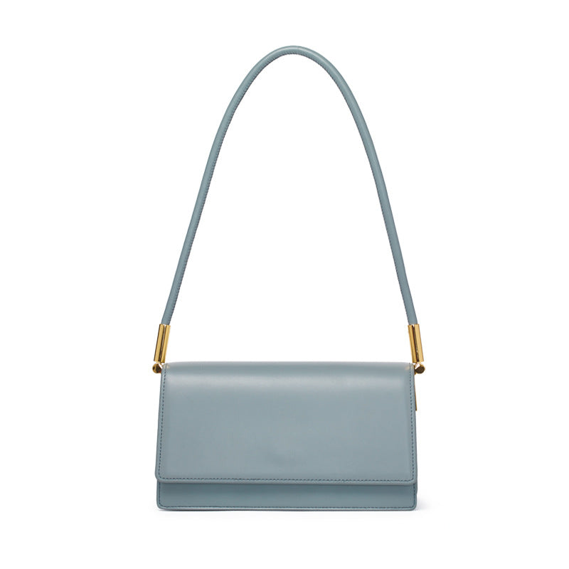 Leather Shoulder Bag for Polished Retro Everyday Style