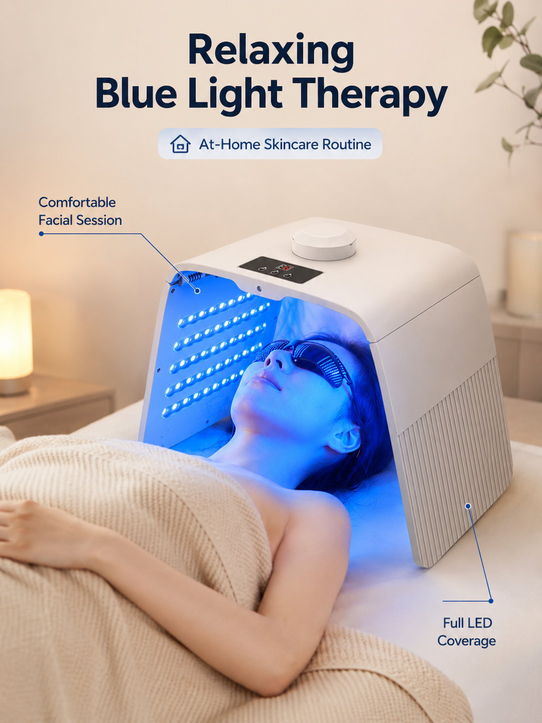 7-Color LED Photon Rejuvenation Device | Home Light Therapy