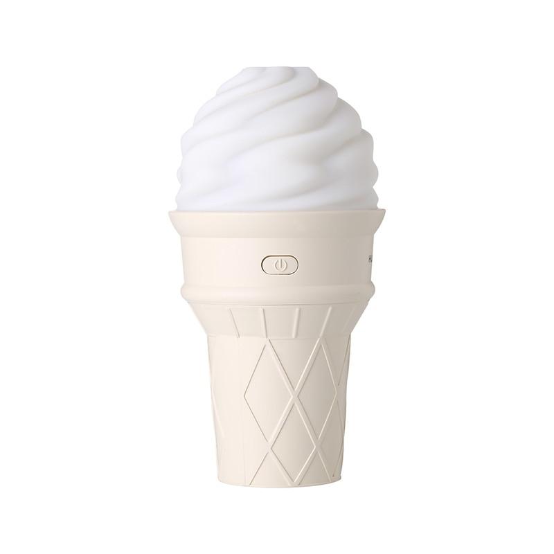 Ice Cream Humidifier with LED Glow for Desk & Car