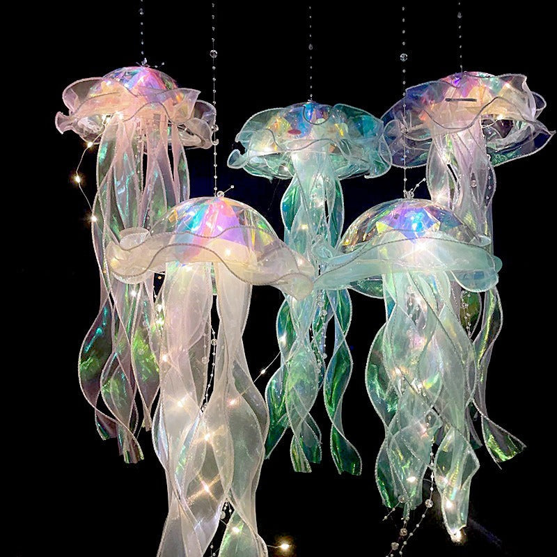 Jellyfish Hanging Light for Magical Ocean-Themed Decor