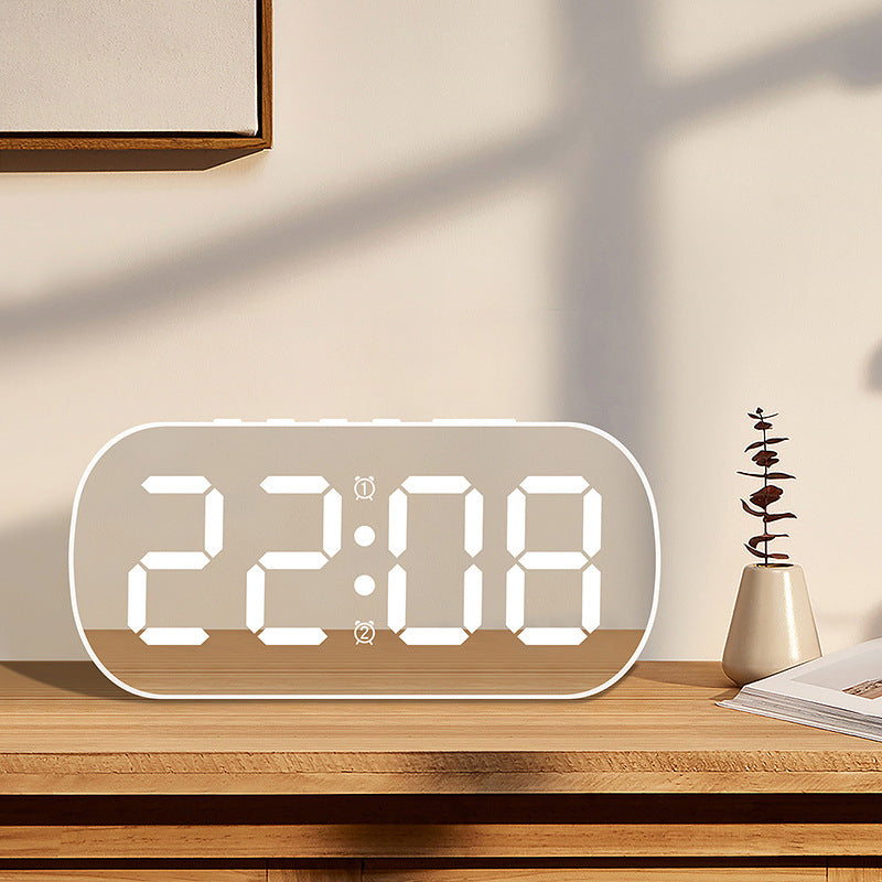 LED Digital Alarm Clock With Easy-Read Night Display