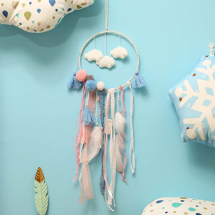 LED Dream Catcher with Warm Lights for Cozy Room Decor