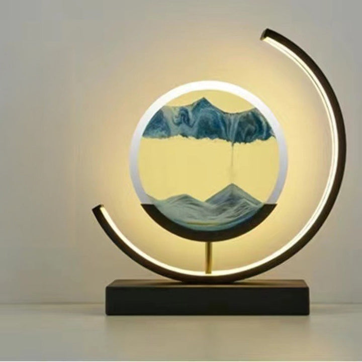 LED Flowing Sand Painting Lamp for Relaxing Ambient Light
