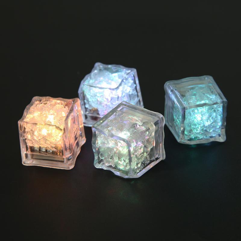 LED Light Up Ice Cubes for Parties & Weddings, Set of 12