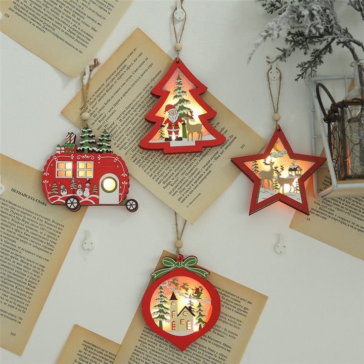 LED Christmas Ornaments Set for Cozy Holiday Decor
