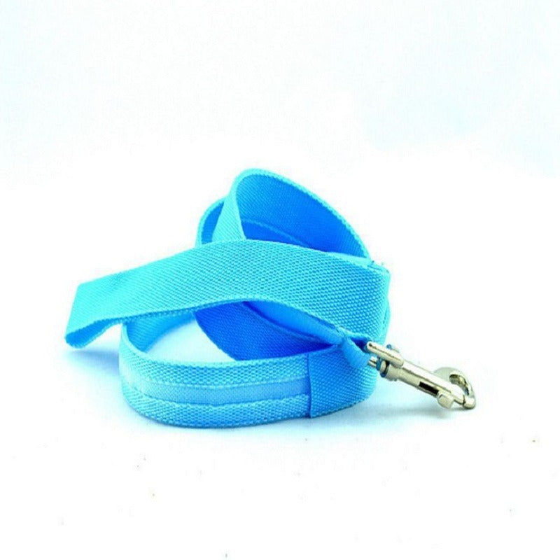 LED Light Dog Leash for Safer Night Walk Visibility