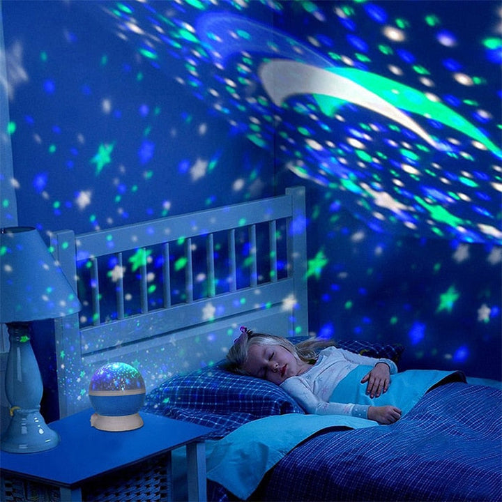 Kids Star Projector Night Light for Calming Bedtimes