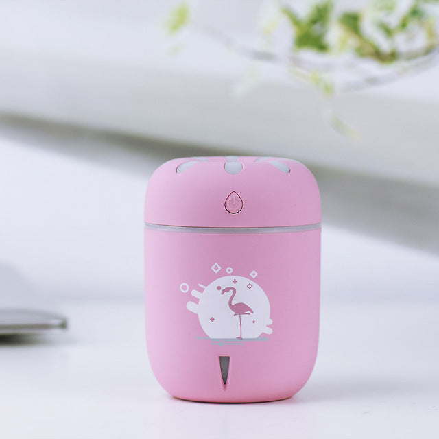 USB Pineapple Humidifier with LED Mood Light Diffuser