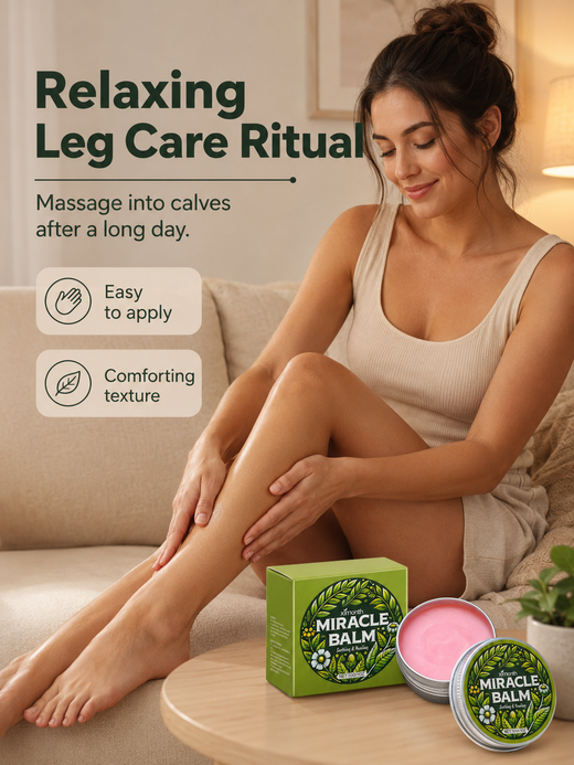 Leg Care Massage Cream — Soothing Relief for Tired Legs