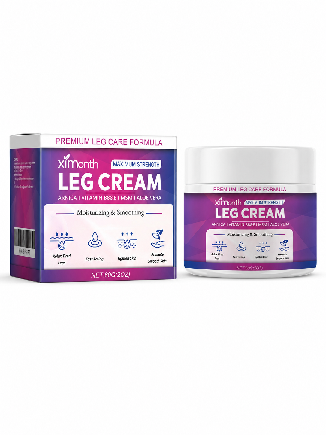 Moisturizing Leg Cream For Massage